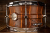 HHG 12 X 7 EXCLUSIVE PROTOTYPE IPÉ AND ZEBRAWOOD SNARE DRUM, RAISED CONTOUR