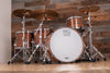 HHG DRUMS 4 PIECE BLACK WALNUT DRUM KIT, NATURAL GLOSS (EX-PRESS KIT SPECIAL)