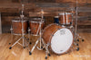 HHG DRUMS 4 PIECE BLACK WALNUT DRUM KIT, NATURAL GLOSS (EX-PRESS KIT SPECIAL)