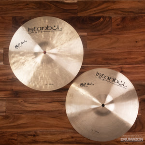 ISTANBUL AGOP 13" MEL LEWIS 1982 SIGNATURE SERIES HI-HAT CYMBALS