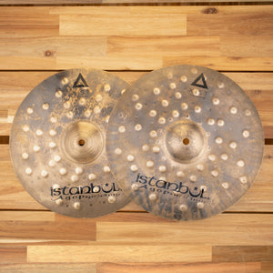 ISTANBUL AGOP 13" XIST DRY DARK HI-HAT CYMBALS