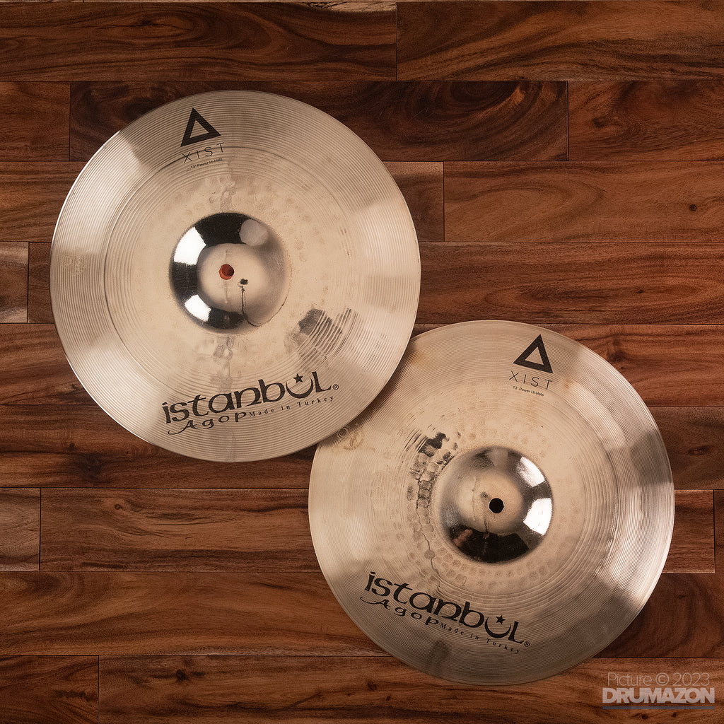 ISTANBUL AGOP 13 XIST POWER HI HAT CYMBALS Drumazon