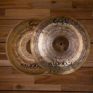 ISTANBUL AGOP 14" LENNY WHITE EPOCH SIGNATURE SERIES HI-HAT CYMBALS SN0163