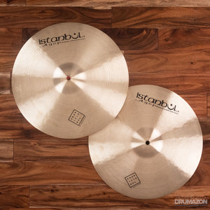 ISTANBUL AGOP 15" TRADITIONAL SERIES MEDIUM HI-HAT CYMBALS