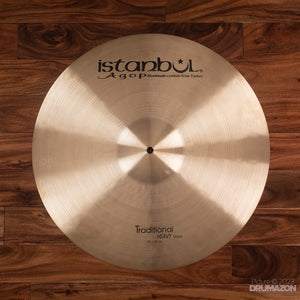 ISTANBUL AGOP 19" TRADITIONAL SERIES HEAVY CRASH CYMBAL