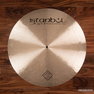 ISTANBUL AGOP 20" TRADITIONAL SERIES FLAT RIDE CYMBAL