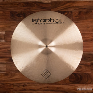 ISTANBUL AGOP 21" TRADITIONAL SERIES DARK RIDE CYMBAL