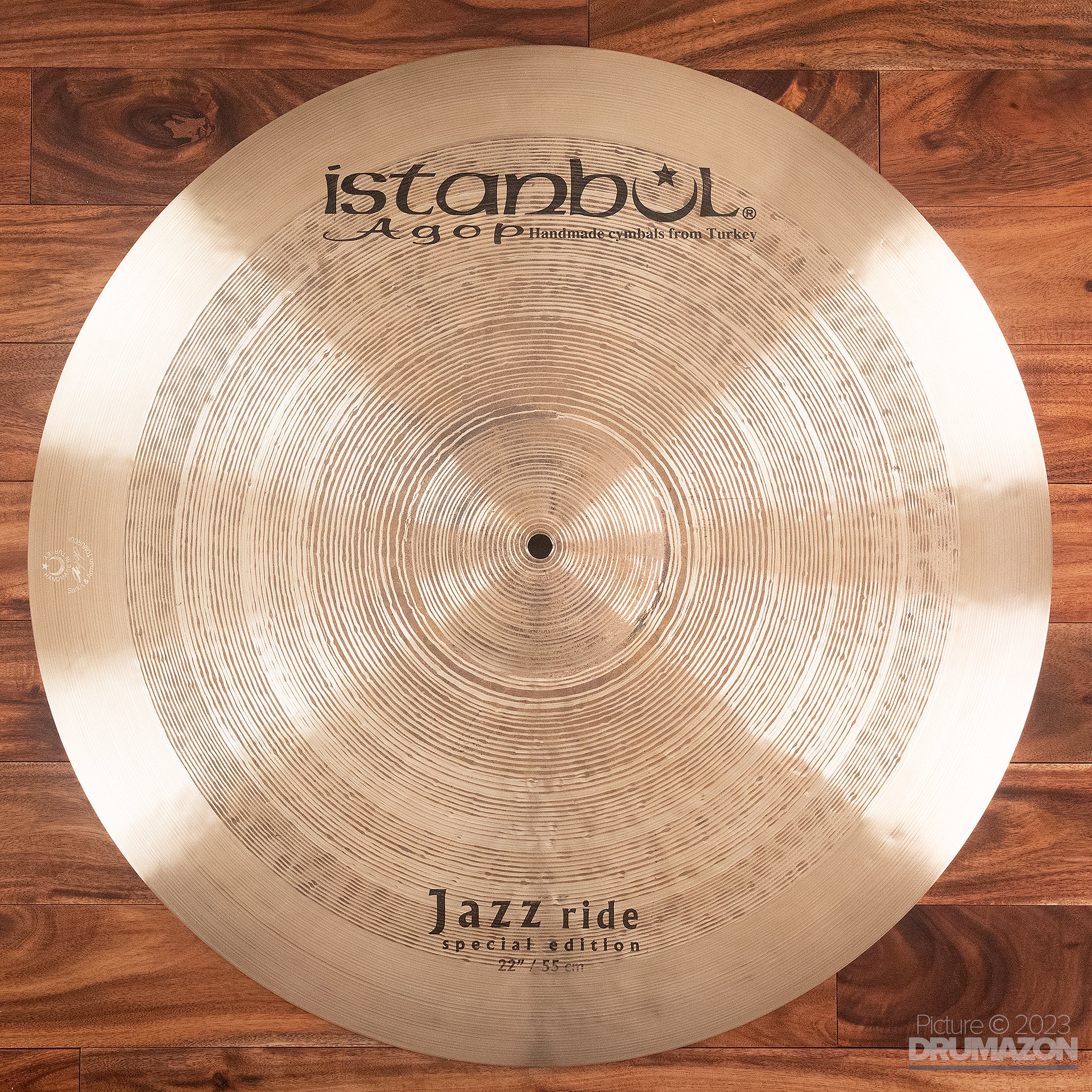 ISTANBUL AGOP 22 SPECIAL EDITION SERIES JAZZ T RIDE CYMBAL Drumazon