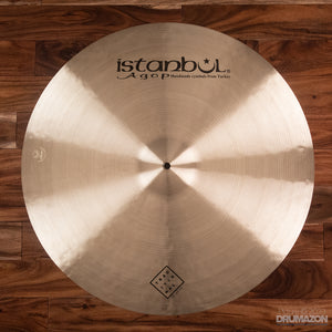 ISTANBUL AGOP 24" TRADITIONAL SERIES DARK RIDE CYMBAL