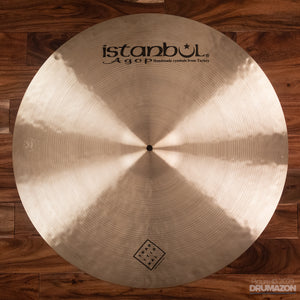ISTANBUL AGOP 24" TRADITIONAL SERIES HEAVY RIDE CYMBAL