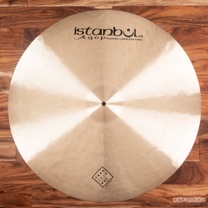 ISTANBUL AGOP 26" TRADITIONAL SERIES DARK RIDE CYMBAL