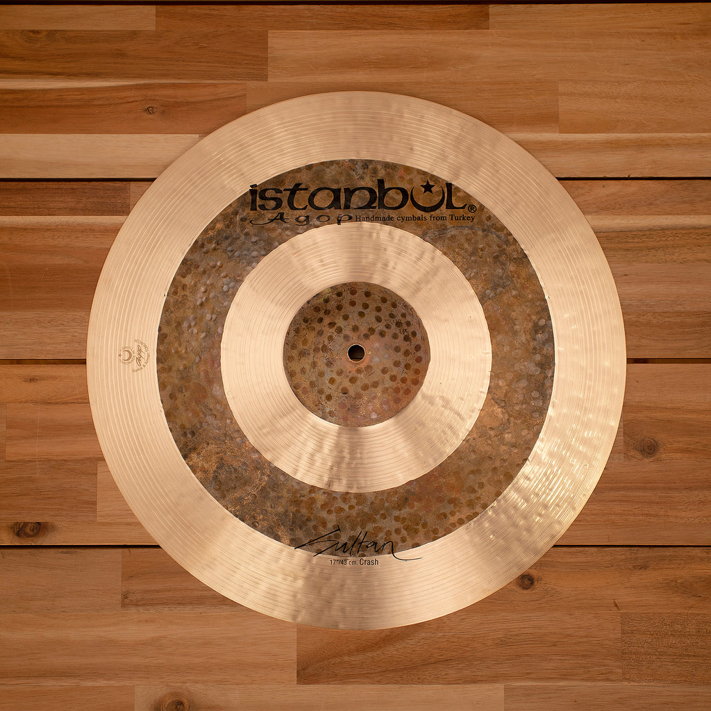 ISTANBUL AGOP 17" CUSTOM SERIES SULTAN CRASH CYMBAL