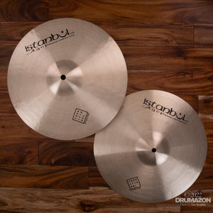 ISTANBUL AGOP 14" TRADITIONAL SERIES DARK HI-HAT CYMBALS