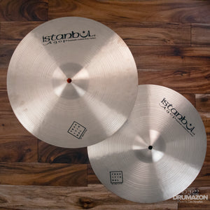 ISTANBUL AGOP 15" TRADITIONAL SERIES DARK HI-HAT CYMBALS