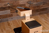 LOOTA PROFESSIONAL DRUM KIT BUNDLE, NATURAL ARCTIC BIRCH, WITH RIGHT FOOT PEDAL