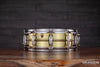 LUDWIG 14 X 5 LB401 SUPER BRASS SNARE DRUM, NICKEL HARDWARE, SEAMLESS SHELL