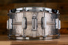 LUDWIG 14 X 6.5 LA405K ACROPHONIC HAMMERED ALUMINIUM SNARE DRUM, LIMITED EDITION