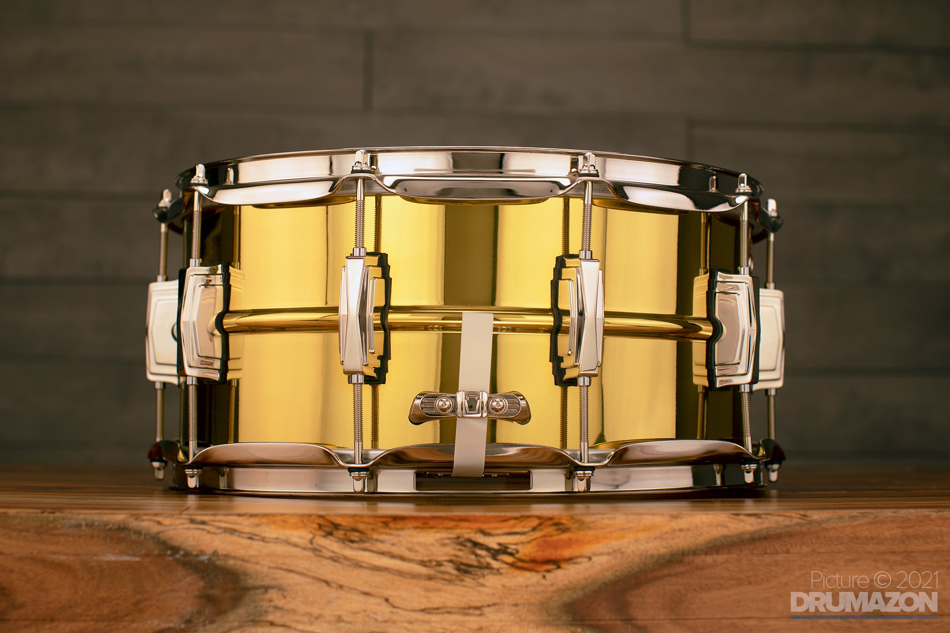 Ludwig brass snare drum hotsell
