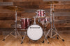 LUDWIG BREAKBEATS BY QUESTLOVE 4 PIECE DRUM KIT, WINE RED SPARKLE