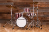 LUDWIG BREAKBEATS BY QUESTLOVE 4 PIECE DRUM KIT, WINE RED SPARKLE
