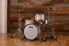 LUDWIG CLASSIC MAPLE 3 PIECE DRUM KIT, DOWNBEAT CONFIGURATION, VINTAGE WHITE MARINE (PRE-LOVED)