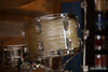 LUDWIG CLASSIC MAPLE OUTFITTER 3 PIECE DOWNBEAT DRUM KIT, OLIVE OYSTER