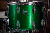 LUDWIG CLASSIC MAPLE ZEP KIT, JOHN BONHAM RE-ISSUE 4 PIECE DRUM KIT, GREEN SPARKLE (PRE-LOVED)