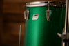 LUDWIG CLASSIC MAPLE ZEP KIT, JOHN BONHAM RE-ISSUE 4 PIECE DRUM KIT, GREEN SPARKLE (PRE-LOVED)