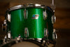 LUDWIG CLASSIC MAPLE ZEP KIT, JOHN BONHAM RE-ISSUE 4 PIECE DRUM KIT, GREEN SPARKLE (PRE-LOVED)