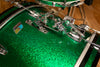 LUDWIG CLASSIC MAPLE ZEP KIT, JOHN BONHAM RE-ISSUE 4 PIECE DRUM KIT, GREEN SPARKLE (PRE-LOVED)