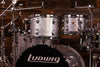 LUDWIG CLASSIC MAPLE 5 PIECE DRUM KIT, SILVER SPARKLE (EX-DEMONSTRATION SPECIAL)