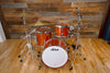 LUDWIG CLASSIC OAK 3 PIECE DRUM KIT, FAB CONFIGURATION, TENNESSEE WHISKEY STAIN