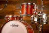 LUDWIG CLASSIC OAK 3 PIECE DRUM KIT, FAB CONFIGURATION, TENNESSEE WHISKEY STAIN