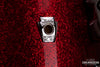 LUDWIG CLASSIC OAK 3 PIECE DOWNBEAT DRUM KIT, RED SPARKLE