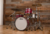 LUDWIG CLUB DATE 3 PIECE DRUM KIT, RUBY STRATA, (PRE-LOVED)