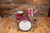 LUDWIG CLUB DATE 3 PIECE DRUM KIT, RUBY STRATA, (PRE-LOVED)