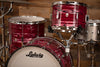 LUDWIG CLUB DATE 3 PIECE DRUM KIT, RUBY STRATA, (PRE-LOVED)