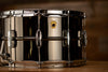 LUDWIG 14 X 8 LB408 BLACK BEAUTY SNARE DRUM, BRASS SHELL, BLACK NICKEL PLATED