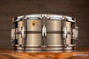 LUDWIG 14 X 6.5 LB417 BLACK BEAUTY SNARE DRUM, BRASS SHELL, BLACK NICKEL PLATED