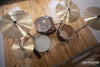 LUDWIG LEGACY CLASSIC EXOTIC, MAPLE / POPLAR 3 PIECE DRUM KIT, AFRICAN BUBINGA