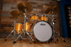 LUDWIG LEGACY MAPLE 5 PIECE DRUM KIT, GOLD SPARKLE