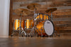 LUDWIG LEGACY MAPLE 5 PIECE DRUM KIT, GOLD SPARKLE