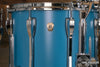 LUDWIG LEGACY CLASSIC EXOTIC, MAPLE / POPLAR 4 PIECE DRUM KIT, HERITAGE BLUE