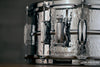 LUDWIG 14 X 6.5 LM402K HAMMERED SUPRAPHONIC SNARE DRUM, CHROME