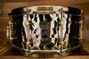 MAPEX BLACK PANTHER 14 X 6.5 HAMMERED BRASS SNARE DRUM - THE SLEDGEHAMMER