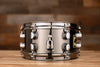 MAPEX BLACK PANTHER 10 X 5.5  PREMIUM STEEL SNARE DRUM, BLACK CHROME SHELL AND FITTINGS (PRE-LOVED)