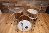 MAPEX BLACK PANTHER RETROSONIC PURE WALNUT DRUM KIT WITH YAMAHA WOOD HOOPS (PRE-LOVED)