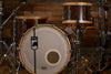 MAPEX BLACK PANTHER RETROSONIC PURE WALNUT DRUM KIT WITH YAMAHA WOOD HOOPS (PRE-LOVED)