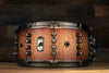 MAPEX BLACK PANTHER DESIGN LAB 14 X 6.5 VERSATUS MAPLE / MAHOGANY RUSS MILLER SIGNATURE SNARE DRUM, PEACH BURL BURST