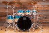 MAPEX SATURN CLASSIC 6 PIECE 3 UP / 2 DOWN DRUM KIT, AQUA FADE